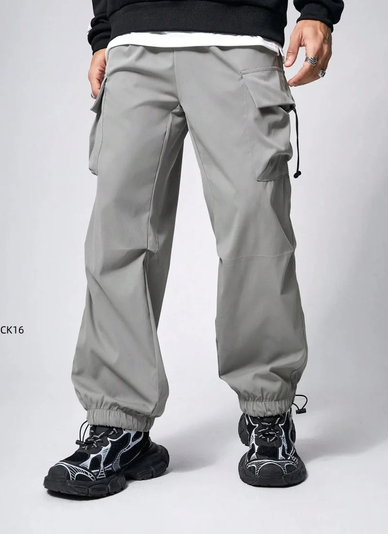 Men's casual workwear, fashionable streetwear