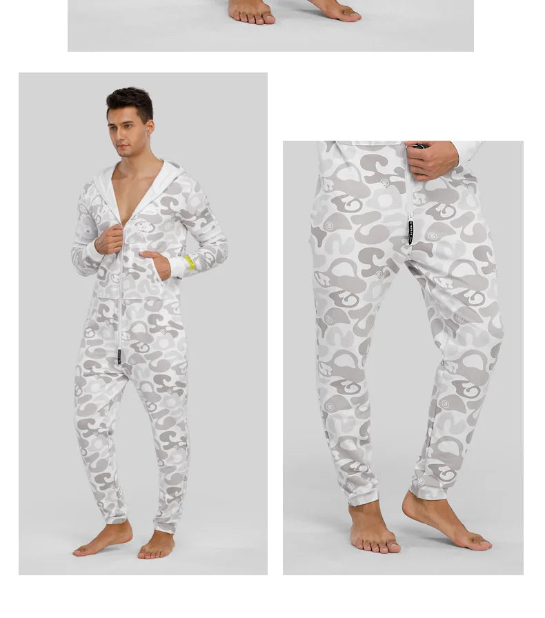 2026 Men’s Hooded Jumpsuit