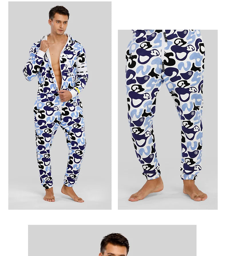 2026 Men’s Hooded Jumpsuit