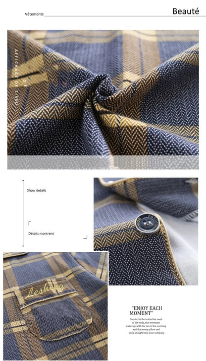 Mens Pajama Sets Home Suit Modern Style