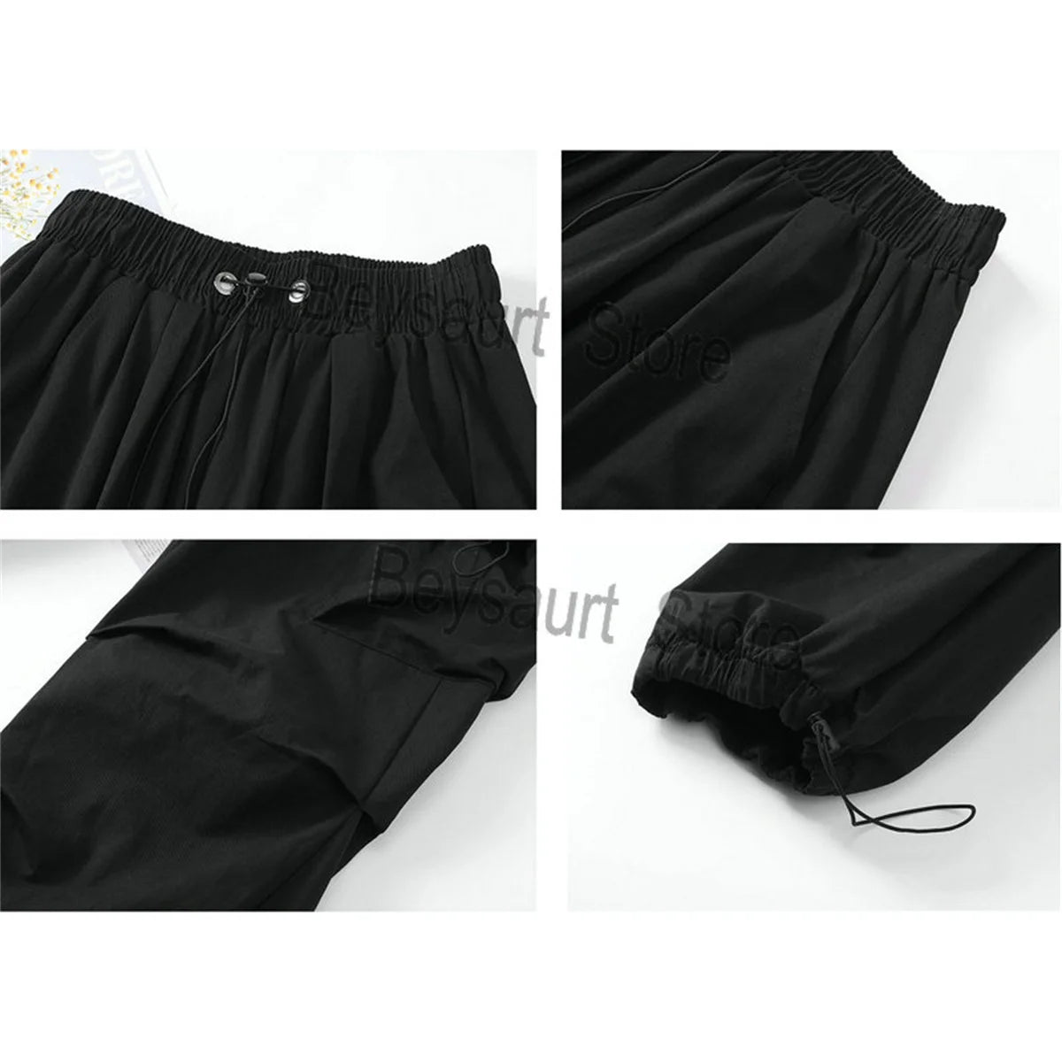 Streetwear 2026 Spring Harem Casual Pants