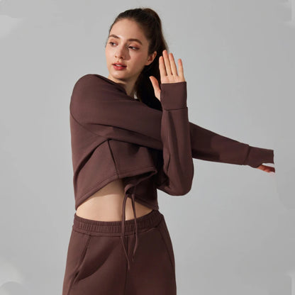 Women Loose Sports Shirts Yoga Running