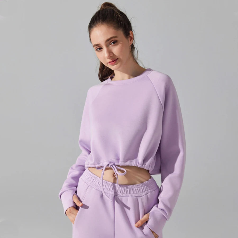 Women Loose Sports Shirts Yoga Running