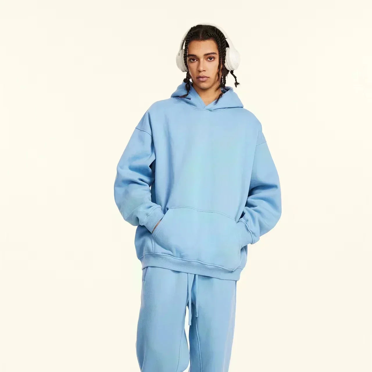 Men's street hip-hop hoodie