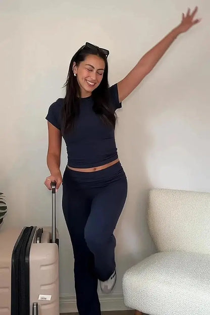 Casual Workout Two Piece Outfits for Women