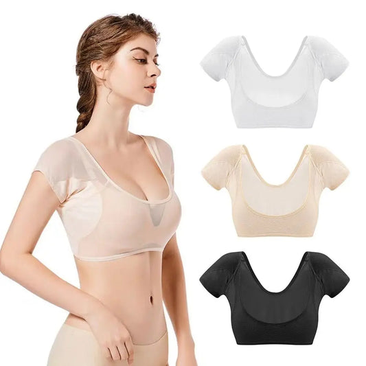1pc Underarm Sweat Vest Breathable Sweat Proof Shirts