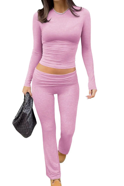 Casual Workout Two Piece Outfits for Women