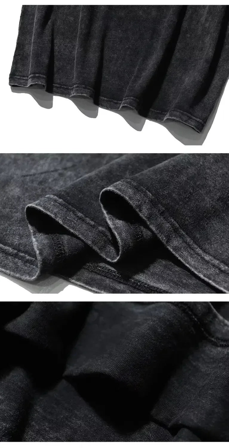 2026 Spring/Summer Streetwear - Washed T-Shirt