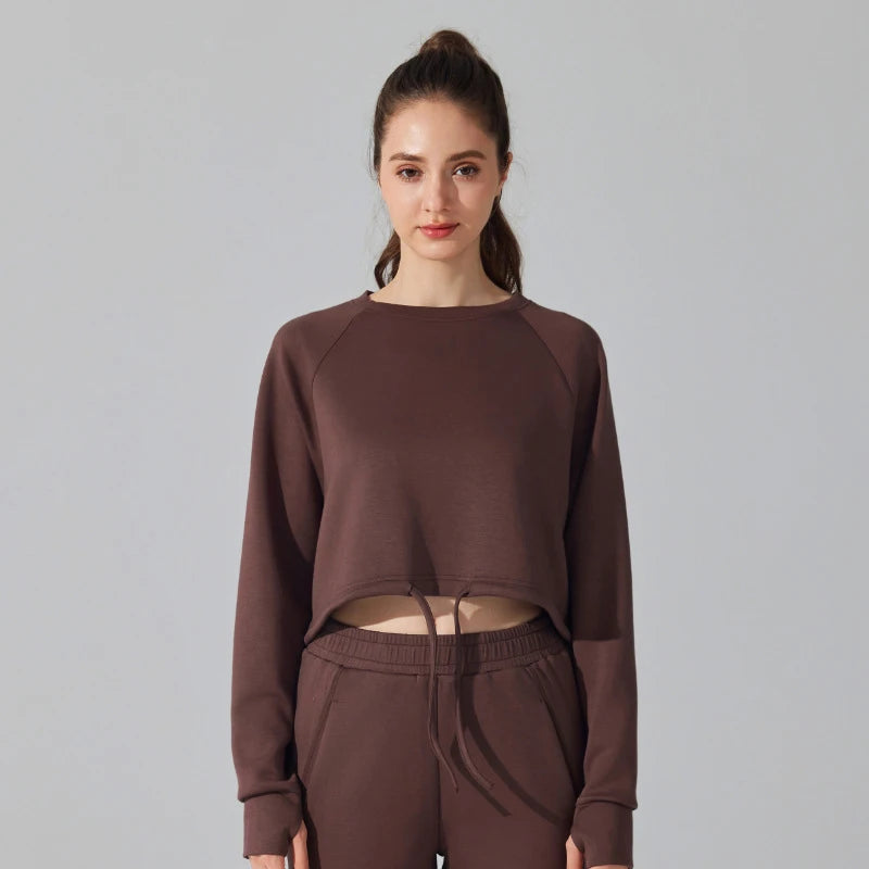 Women Loose Sports Shirts Yoga Running