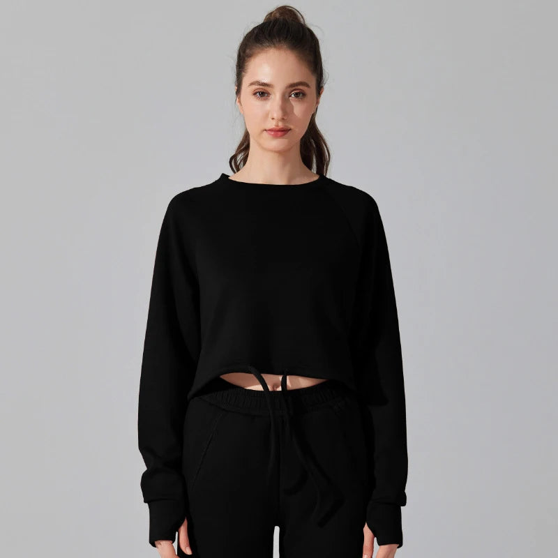 Women Loose Sports Shirts Yoga Running