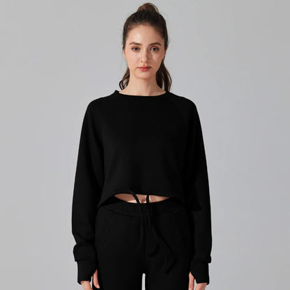 Women Loose Sports Shirts Yoga Running