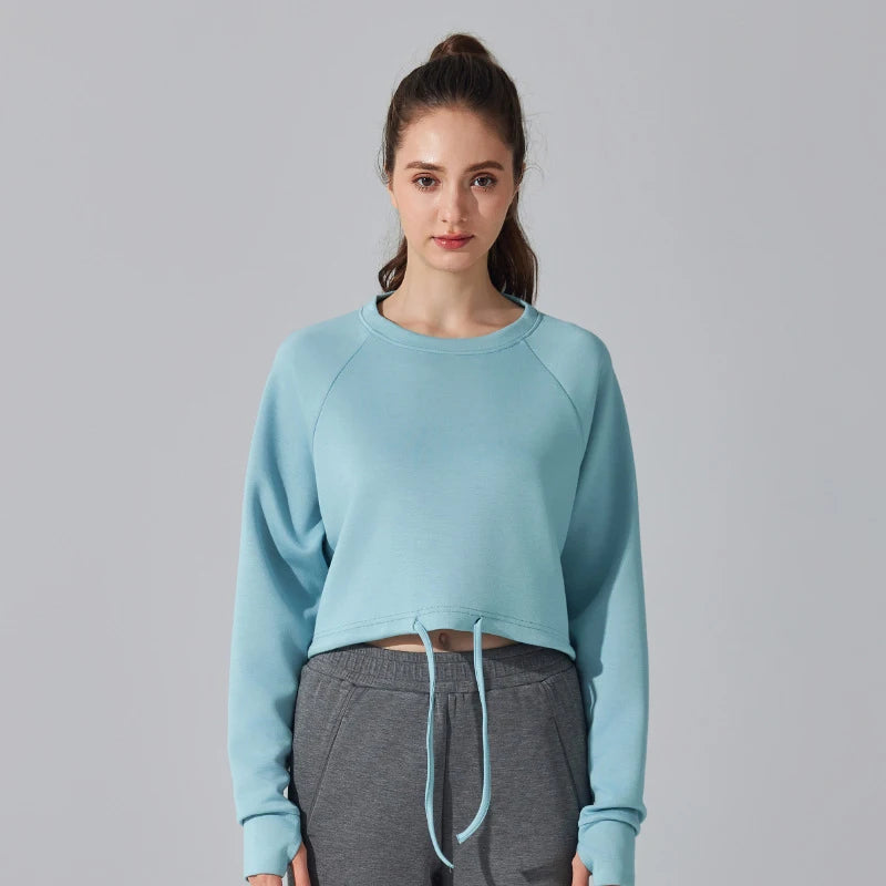 Women Loose Sports Shirts Yoga Running