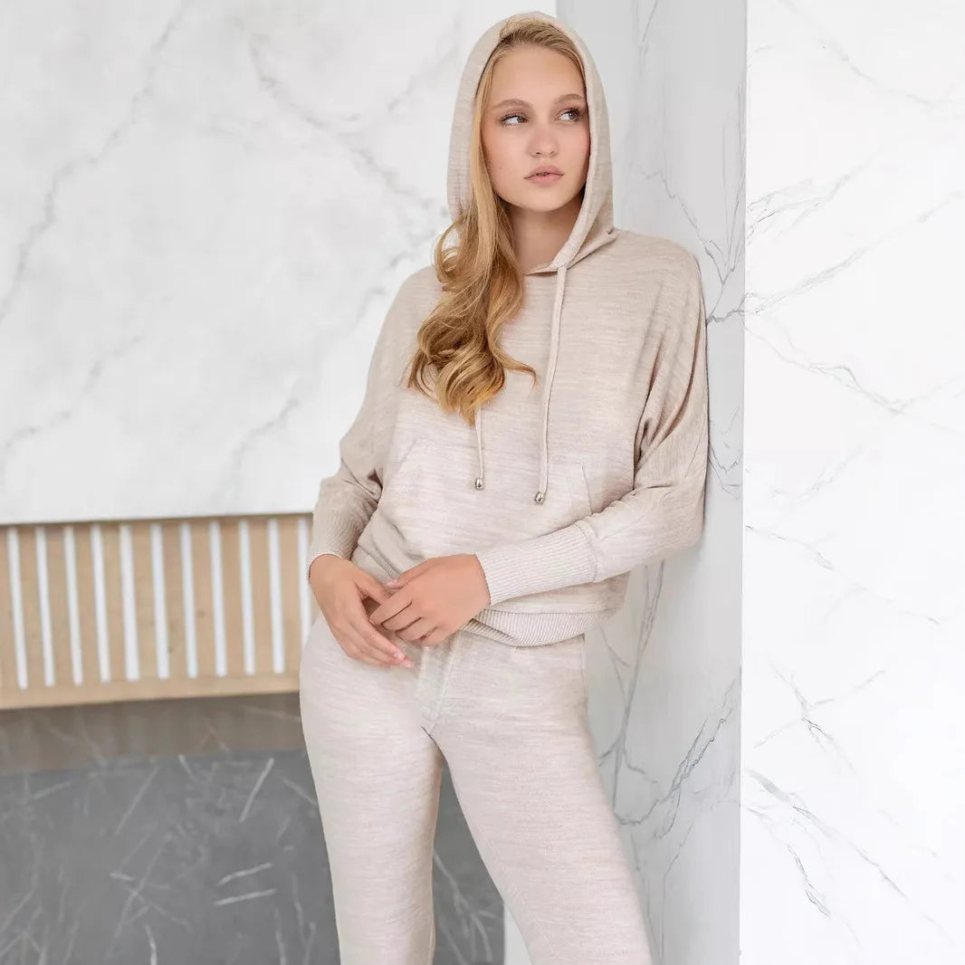 2026 New Sweatshirt Knitwear Women's Hooded Casual