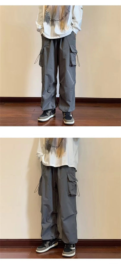 Streetwear 2026 Spring Harem Casual Pants