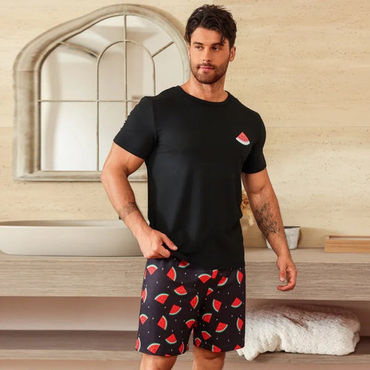 Men's Pajamas Loungewear Set New Loose