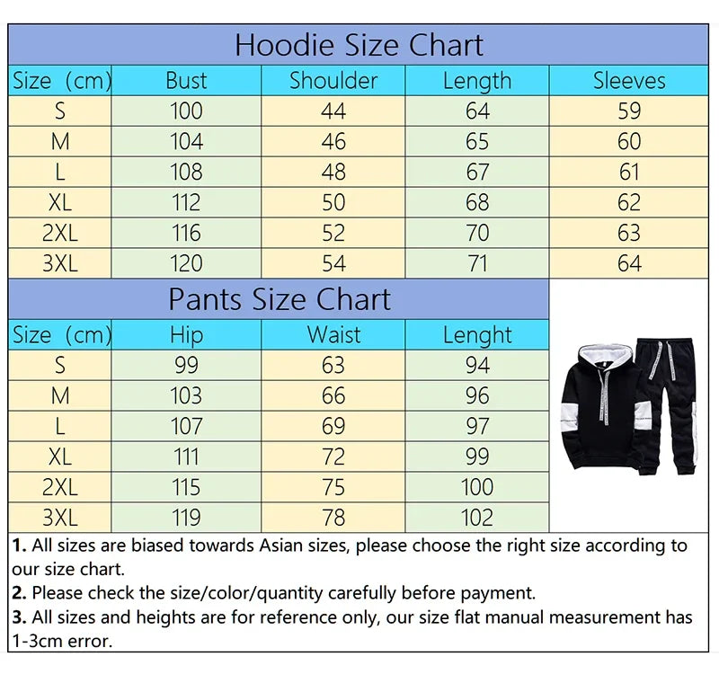 Men's Hooded Sweatshirts Sweatpants