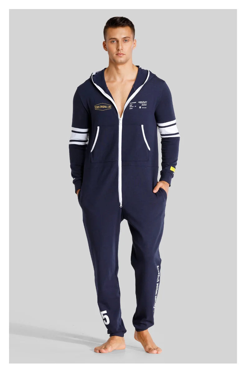 2026 Men’s Hooded Jumpsuit