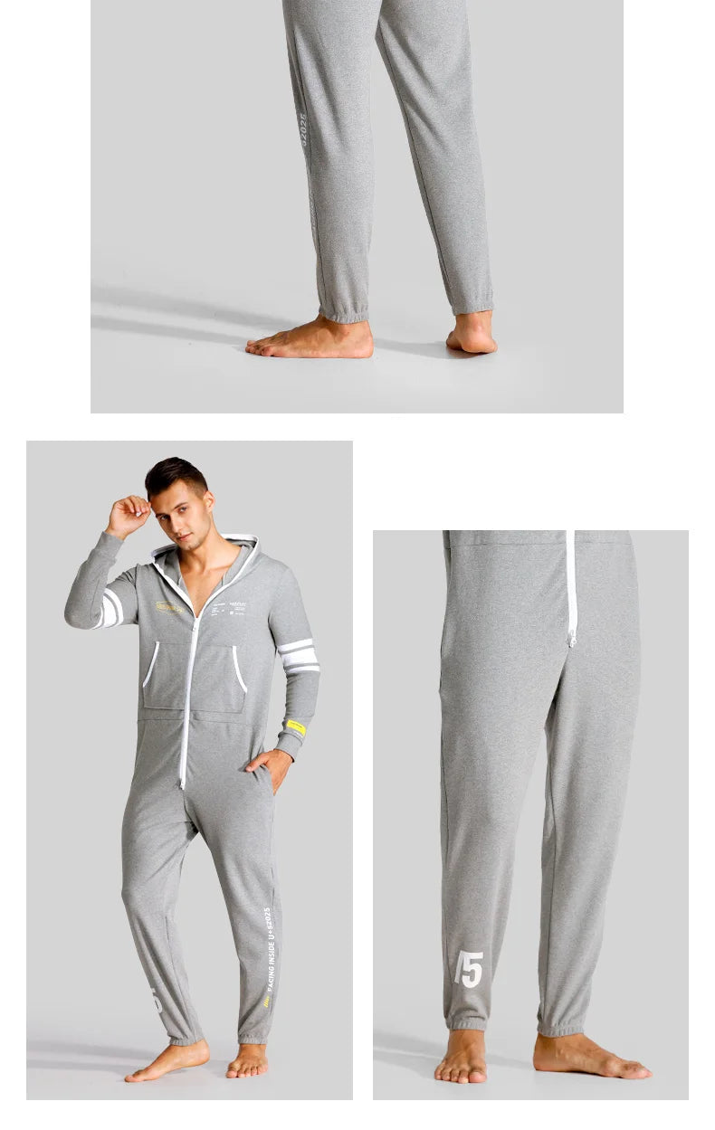 2026 Men’s Hooded Jumpsuit