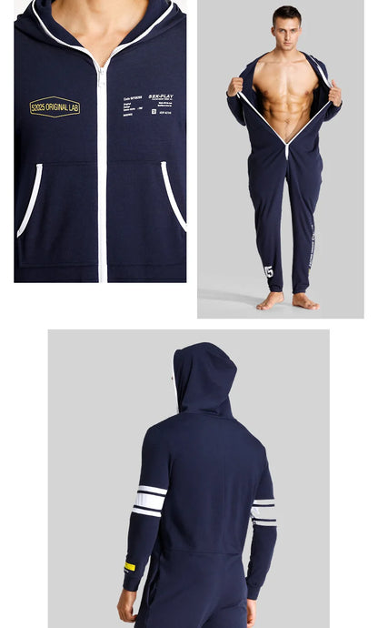2026 Men’s Hooded Jumpsuit