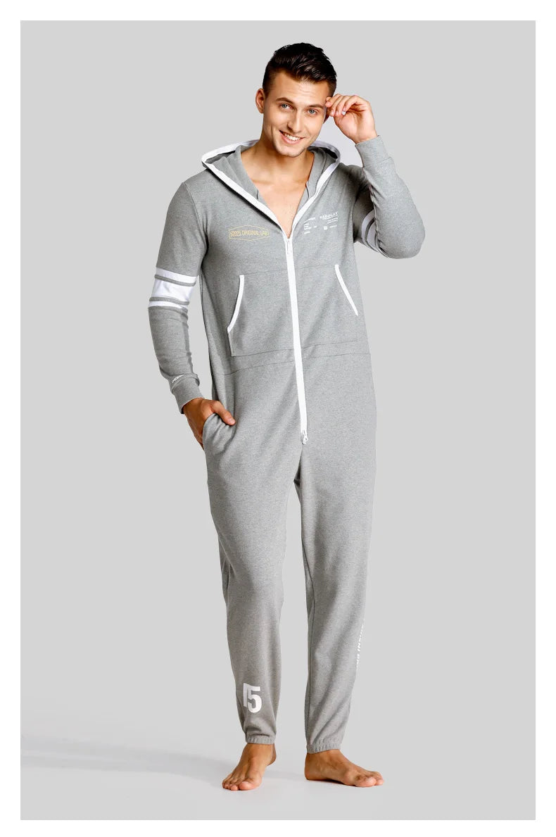 2026 Men’s Hooded Jumpsuit
